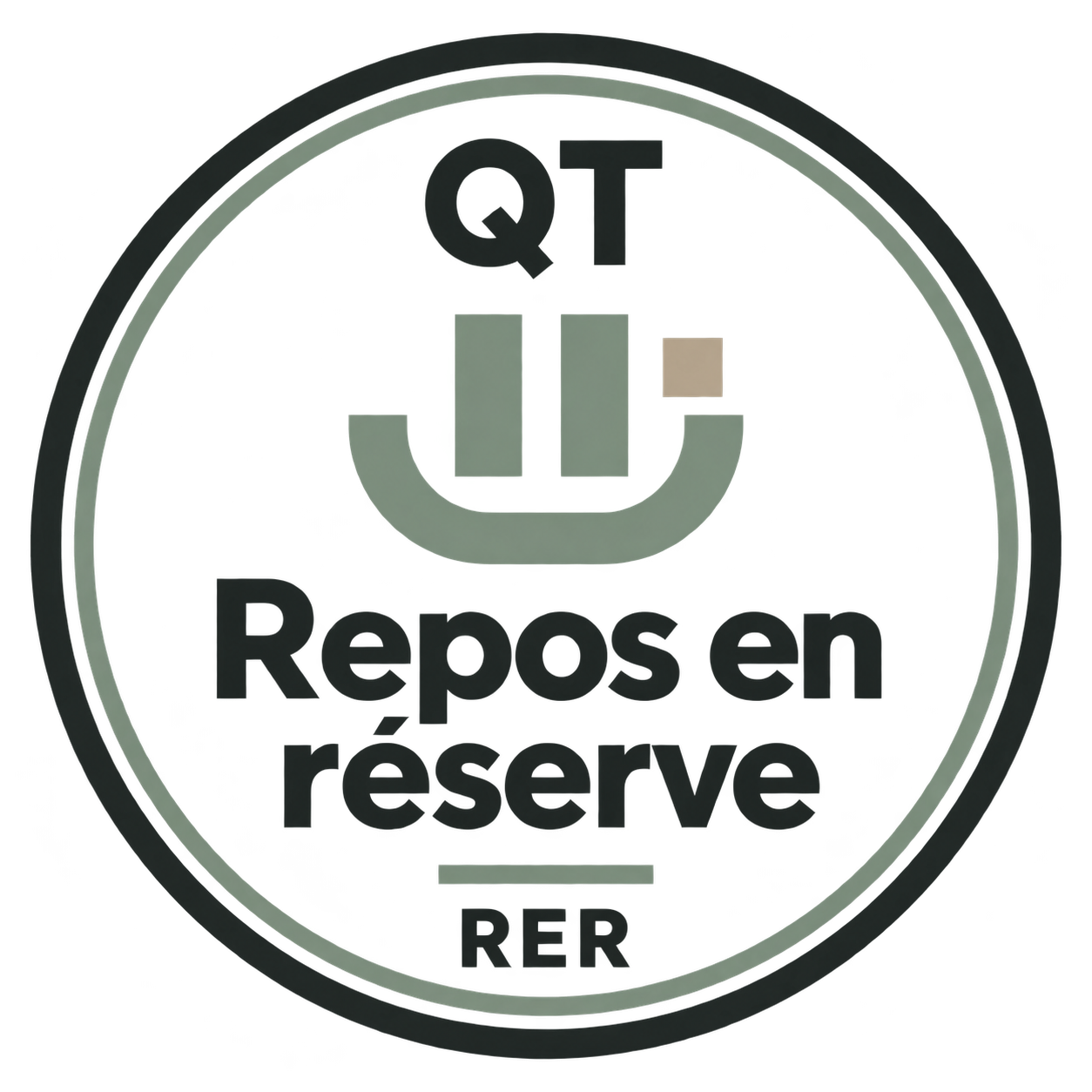 Sceau Repos en réserve, RER, Qualisanté Technologie
